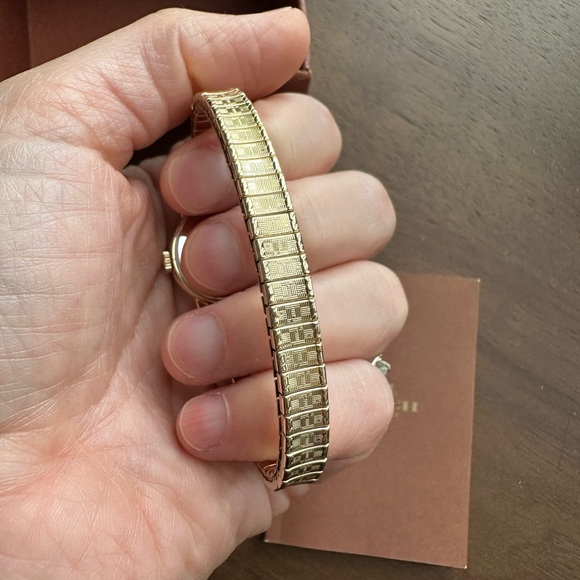 Coach - Gold Stretch Band Watch - Picture 10 of 11